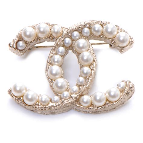 pearl chanel brooch|Chanel brooch cheap.